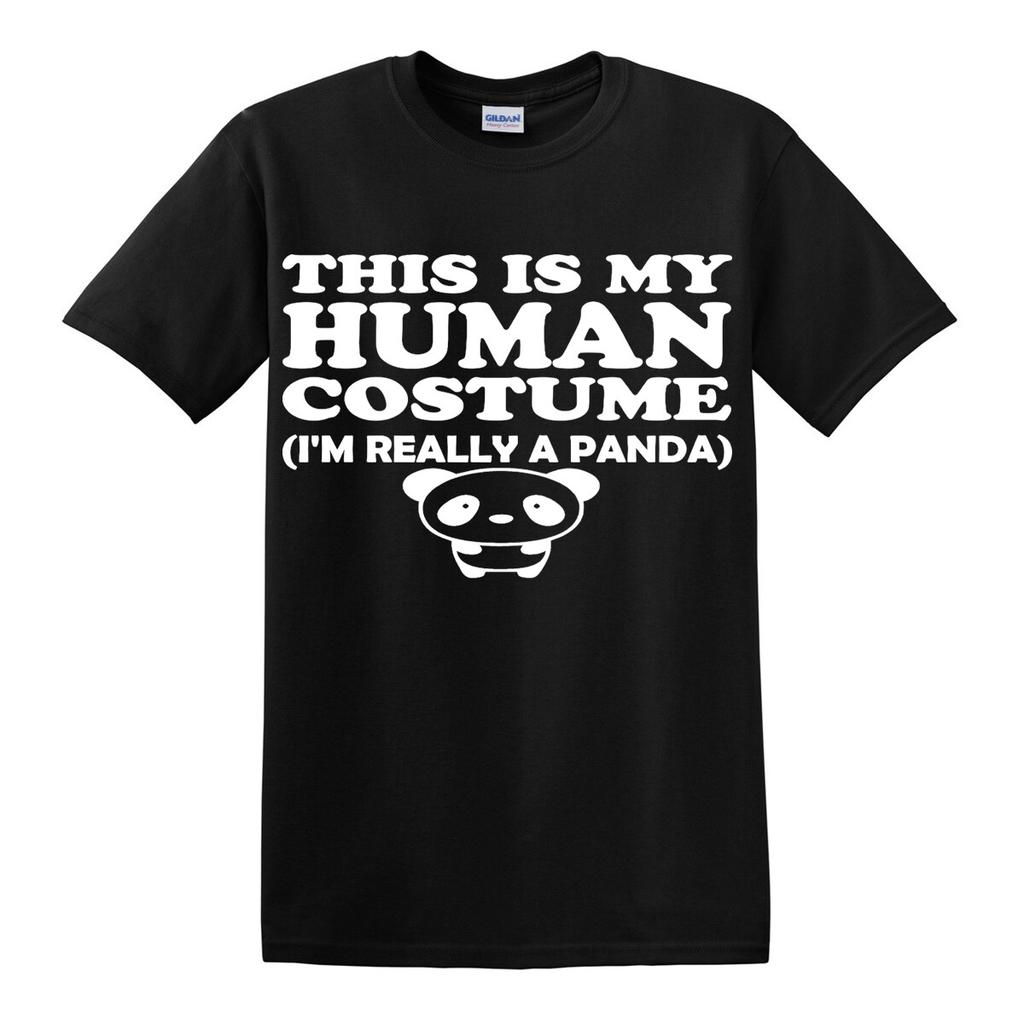 This Is My HuUnisex Costume Im Really A Panda Funny Bear Party Gift Joke TShirt