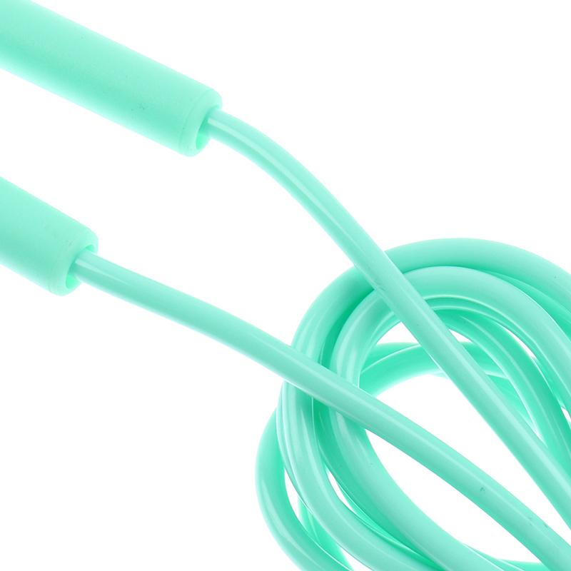1Pc Speed Jump Rope Kids Pvc hoppetau Justerbart treningsutstyr