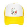 Vibrant Hummingbird Wildflower Botan Mesh Baseball Cap Casual Hat Outdoor  For Womens Unisex FeUnisex
