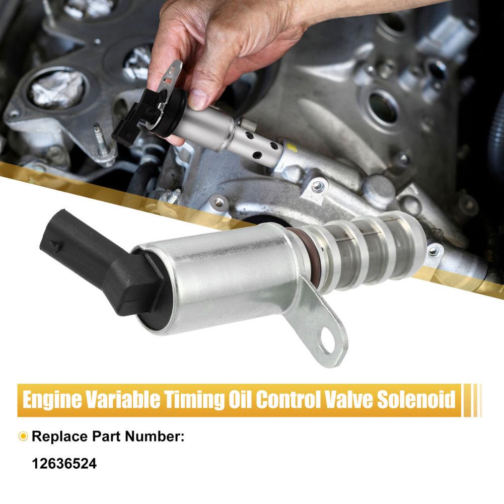 12636524 Engine Variable Valve Timing VVT Control Solenoid Compatible For Chevrolet Volt 1.4L 1.5L GMC Terrain 1.4L 1.5L