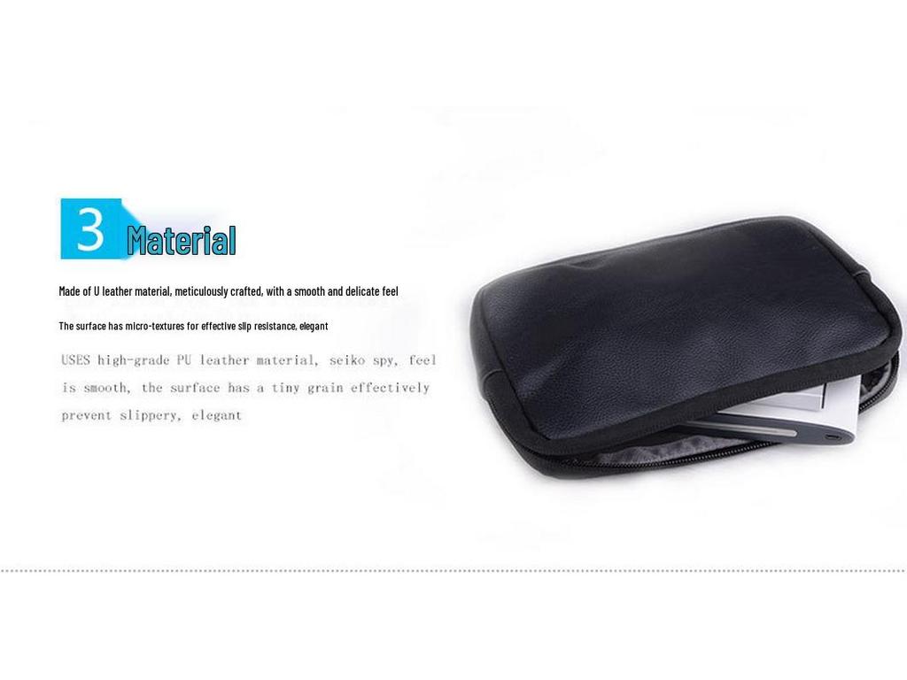 Digital Accessories Organizer Bag for USB Drives, Earphones, Mouse, and Cables