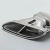Edelstahl-Vierfachauslass-Schalldämpfer für Mercedes W205/W253/W222 S65