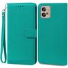 Leather For Motorola Moto Case G32 Case Magnetic Flip Wallet Case Cover For Moto G32 Motog32 G 32 Card Slot Phone Cases Fundas