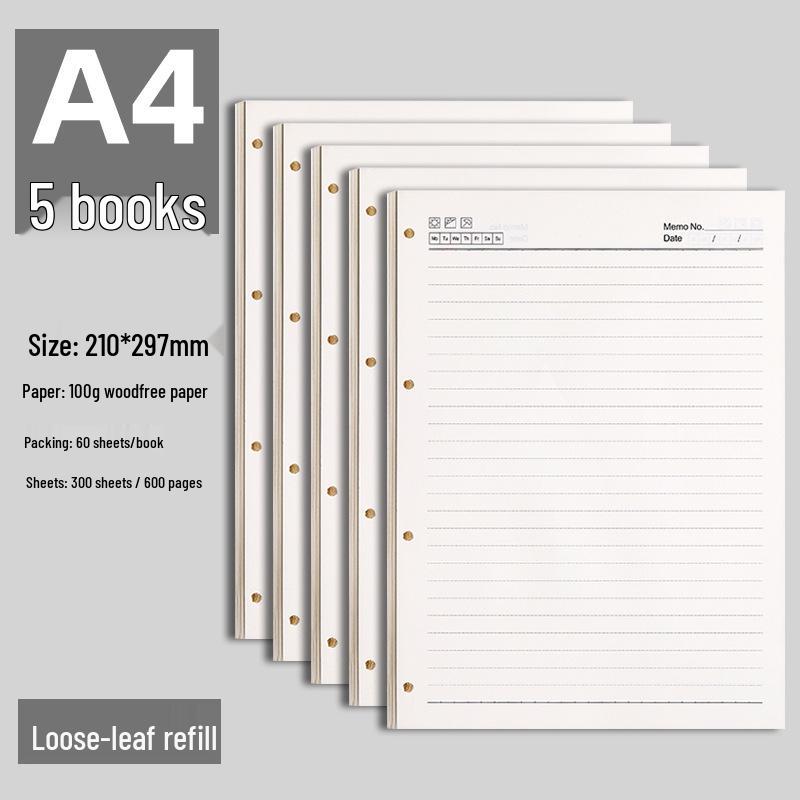 A4 Leather Ring Binder & Zipper Portfolio with Custom Logo for Business Contracts