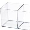 Organizer Brush Holder Compact Container Display for Tabletop Bedroom
