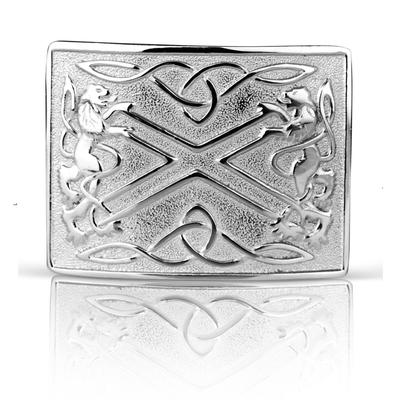 İskoç Kilt Kemer Tokası Pirinç Ayna Parlaklığı Kelt Antik Tasarım Sporran