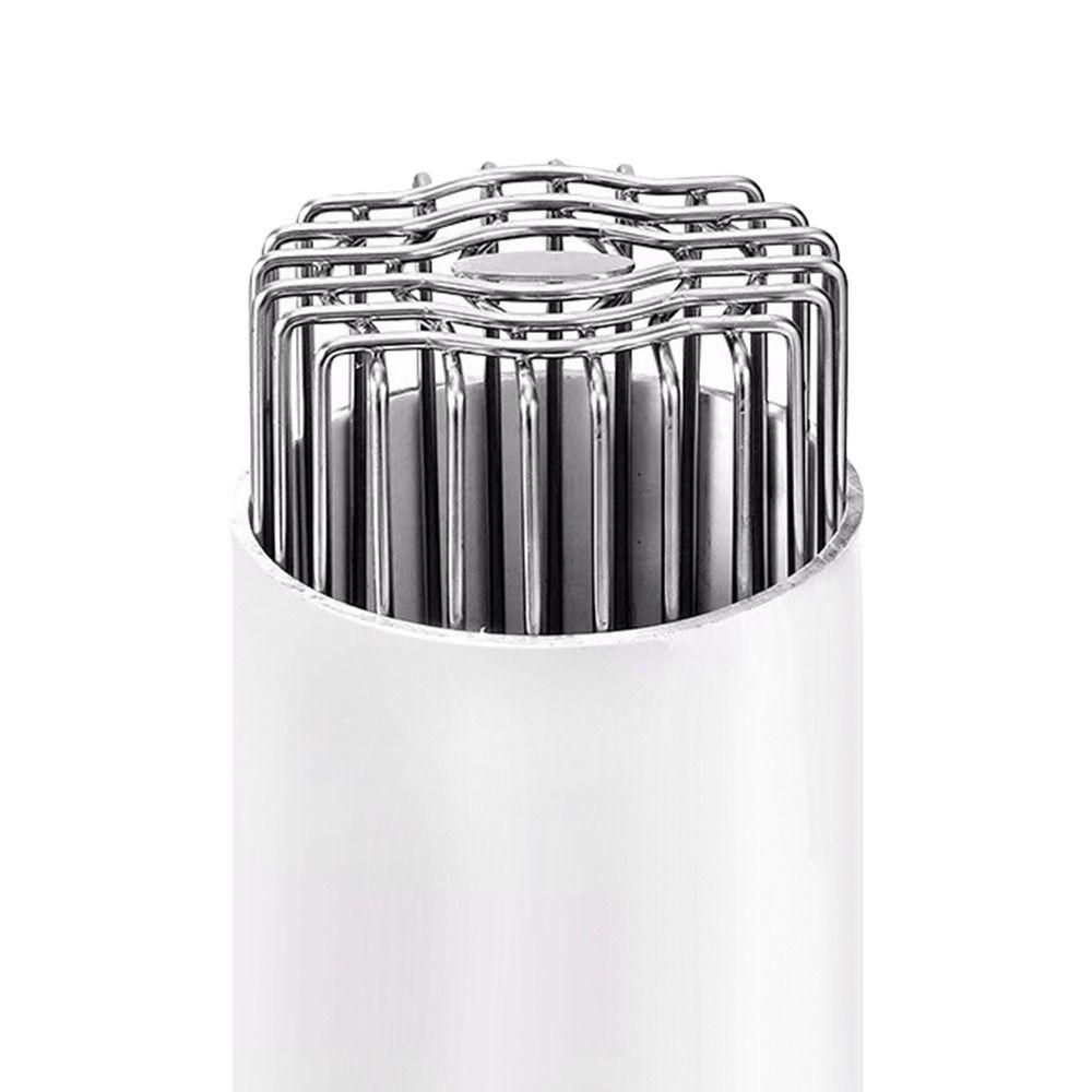 Round Roof Floor Drain Stainless Steel Rooftop Rain Pipe Cap  Drainage Plumbing Fitting