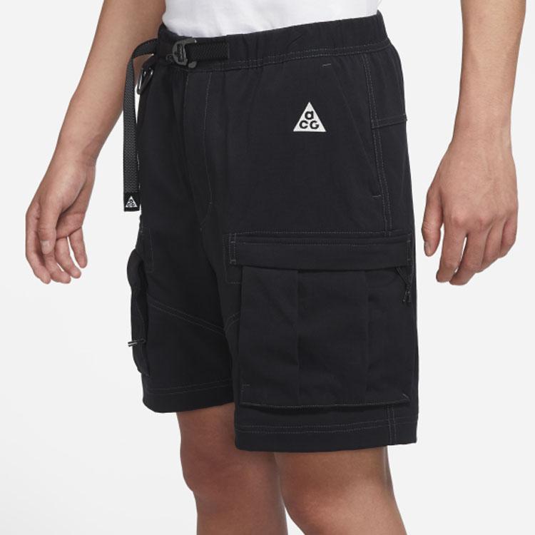 Nike Smith Summit Convertible Cargo Joggers With Breathable Fabric Men Bottoms Black CV0656-011