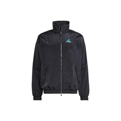 

adidas Originals Logo Embroidered High-Neck Long-Sleeve Jacket for Men, Black XL чёрный