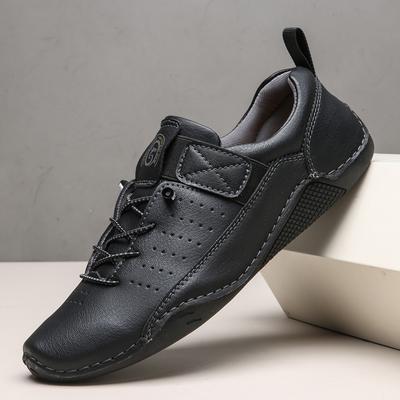 Autumn Hot Selling Men's Leather Casual Shoes Soft Soled Comfortable Oxford Shoes Versatile Men's Camping Mountaineering Shoes