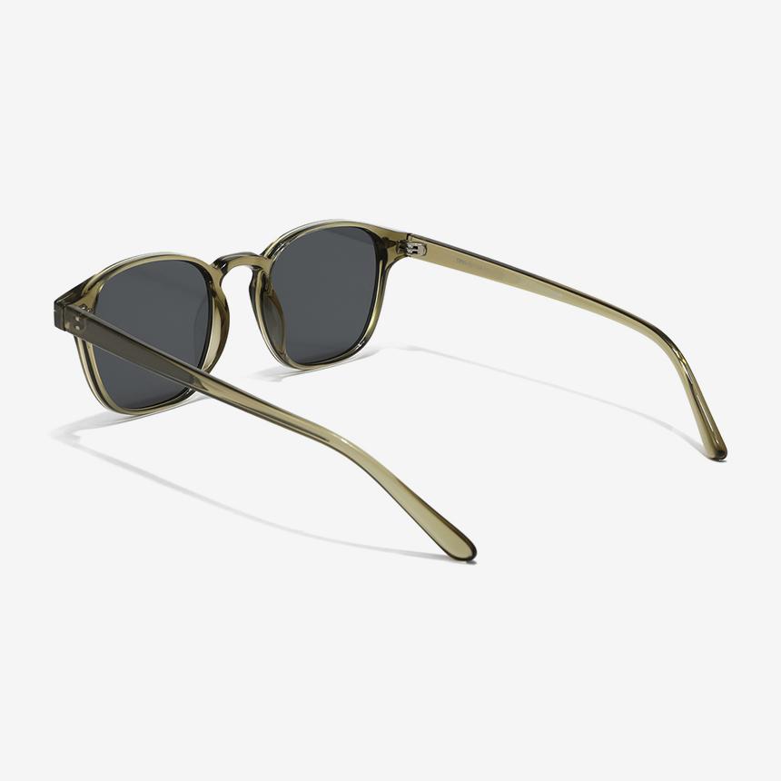 Seutailwokeu Horn-Rimmed Sunglasses Style Work Tr90-02 C4_Olive Clear Unisex Daily