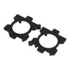 2PCS LED Headlight Base Holders Low Power Professional Design ABS Material Headlight Bulb Holder