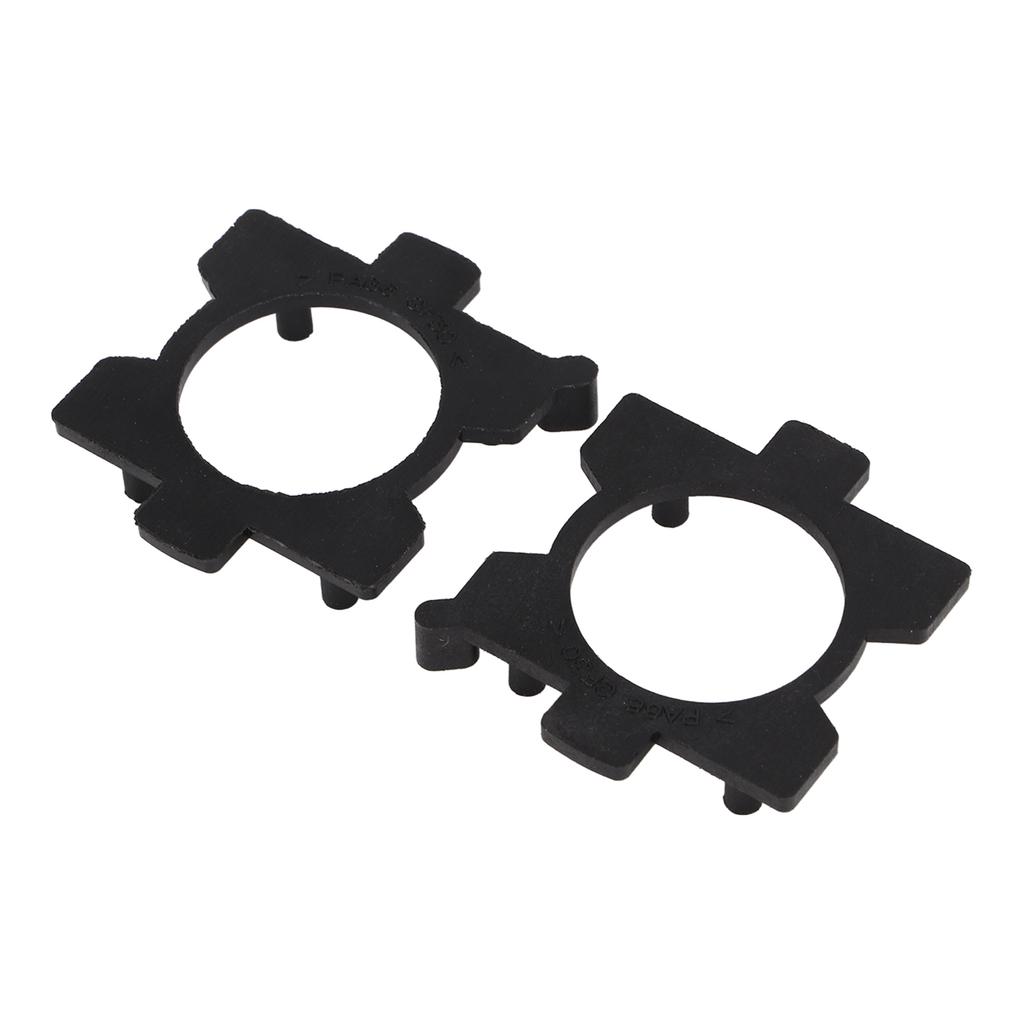 2PCS LED Headlight Base Holders Low Power Professional Design ABS Material Headlight Bulb Holder