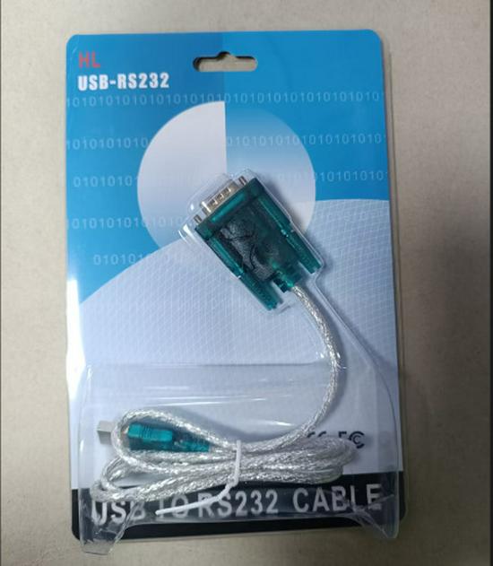 

Кабель USB до послідовного порту RS232 COM 9-контактний 0.8m