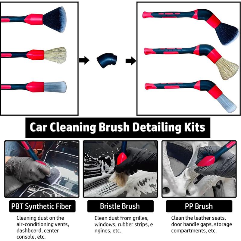 Squirt Bottle Holder Wall Mount, Squirt Can Holder Car Detailing Organizer With Car Detailing Brush Set-A87Q