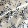 Luxurious 100% Cotton Floral Bedding Set Duvet Cover Set - Ultra Soft Breathable, 1 Duvet Cover 2 Pillowcases,Single/Double/King