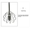 Kitchen Semi-Automatic Whisk Egg Beater Stainless Steel Manual Egg Beater and Cream Mixer Kitchen Mixer Egg Separator Tools