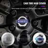 4 Pezzi 56mm Coprimozzo Ruota Auto Adesivo Tappo Mozzo Emblema per XC60 XC90 V40 V60 S60 V50 V90 S80 C40 XC40 V70 C30 C70