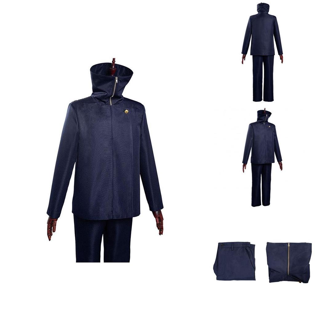 Jujutsu Kaisen Inumaki Toge Cosplay Costume Set With Highquality Wig And Durable Pants For Halloween And Anime Events