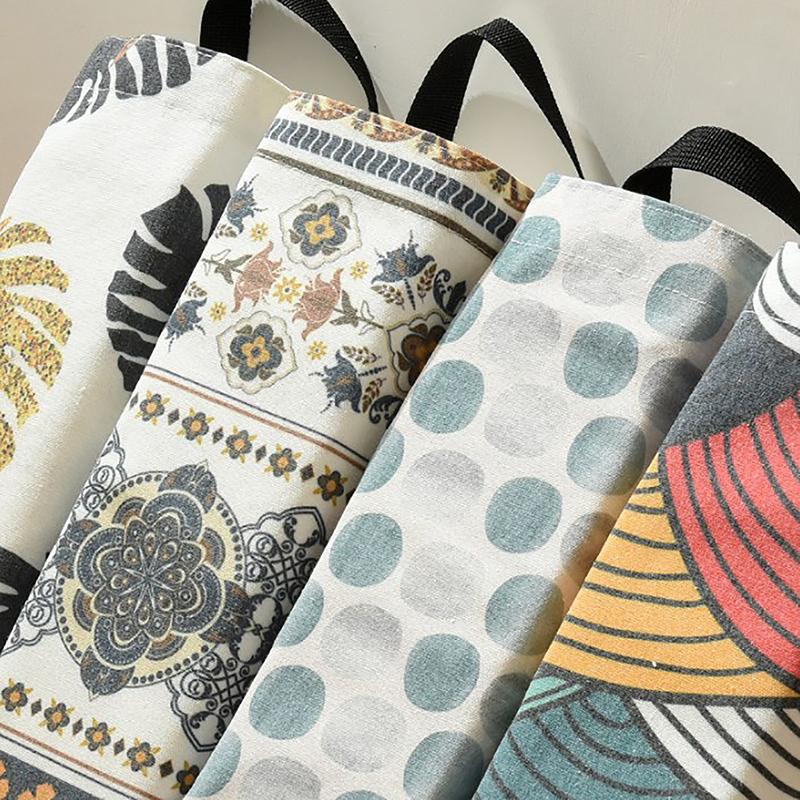 Waste Bag Container Garbage Bag Holder Wall Hanging Large Capacity Pull Type Canvas Multipurpose Grocery Kitchen Supplies