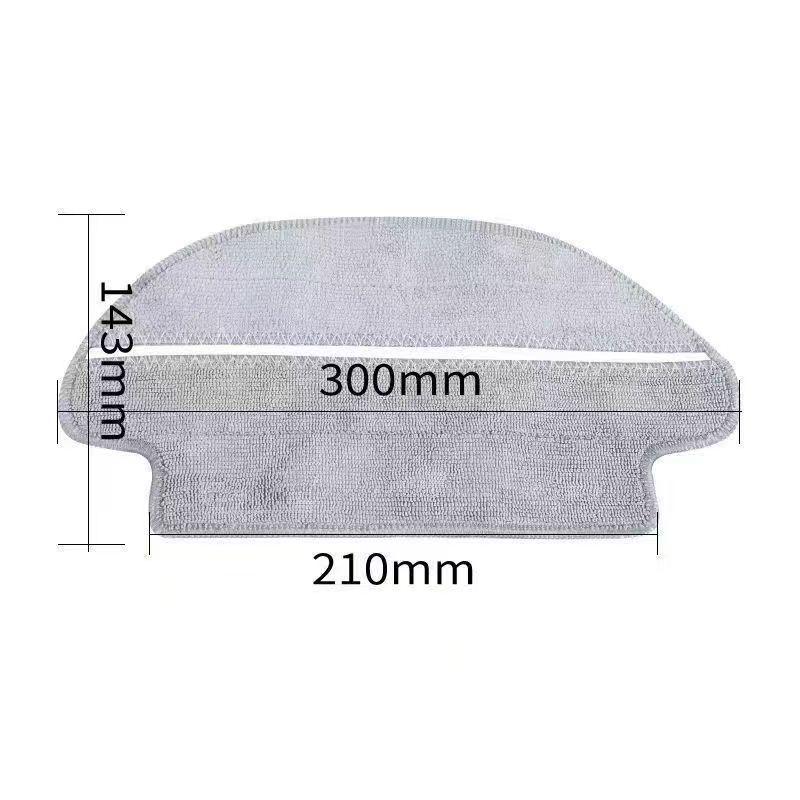 Compatible Replacement Brushes, Filters, Dust Bags, and Cloths for Xiaomi Mijia and Viomi V2/V3SE Models