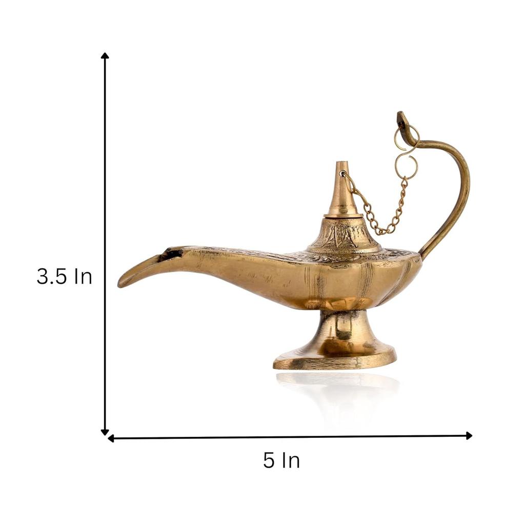 Antike Messing Aladdin Ka Chirag Lampe
