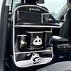 Car Small Table Storage Bag Cartoon Panda Multifunctional Car Storage Bag Practical Leather Storage Bag
