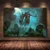Canvas Game Poster Diablo 3 HD Pictures Art Paintings Canvas Art for Home Decor Painting Wall Art