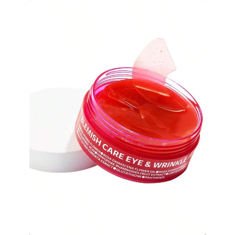 Isoi Blemish Care Eye & Wrinkle Patch 90g Hyaluronic Acid Eye Masks For Hydration & Firming With Bulgarian Rose Oil Targeted Care For Fine Lines