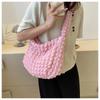 Summer New Women's Tote Bag | Bubble Quilted & Crinkled Large Handbag | Fashionable Big Capacity Casual Crossbody Shoulder Bag