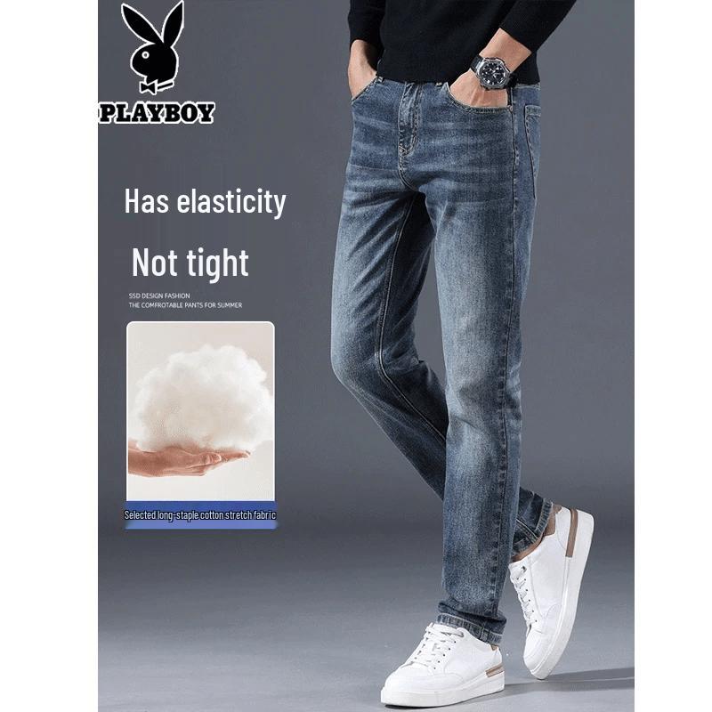 Playboy Premium Casual Straight-Leg Men's Jeans