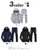 Doors Tracksuit Hoodie and Outdoor Sporty Sweatshirt with Long Sleeves and Running Korean Training Gym Sports American Casual Men's 2-Piece Set,