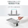 Sanwa Supply Aluminum Stand for Laptop Single (Vertical, Unit) PDA-STN90S