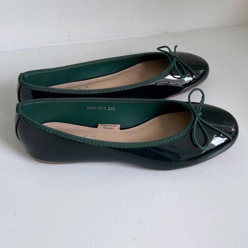 

Fashion Footwear Fashion Butterfly-Knot Women Ballet Flats Dance Shoes Shallow Female Soft Round Toe Ladies Flats With Shoes Slides 40