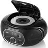 Rádio Portátil - JVC - RD-E221B - FM - CD e USB - 2,6 W
