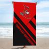 Tampa Bay Buccaneers Logo Print Beach Towel, Large Soft Quick Dry Towel for Beach Camping Swimming
