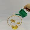 Long Spouts Watering Can Iron Without Splashes Light weight Body Effortlessly Pouring For Potted Plant Gardeners