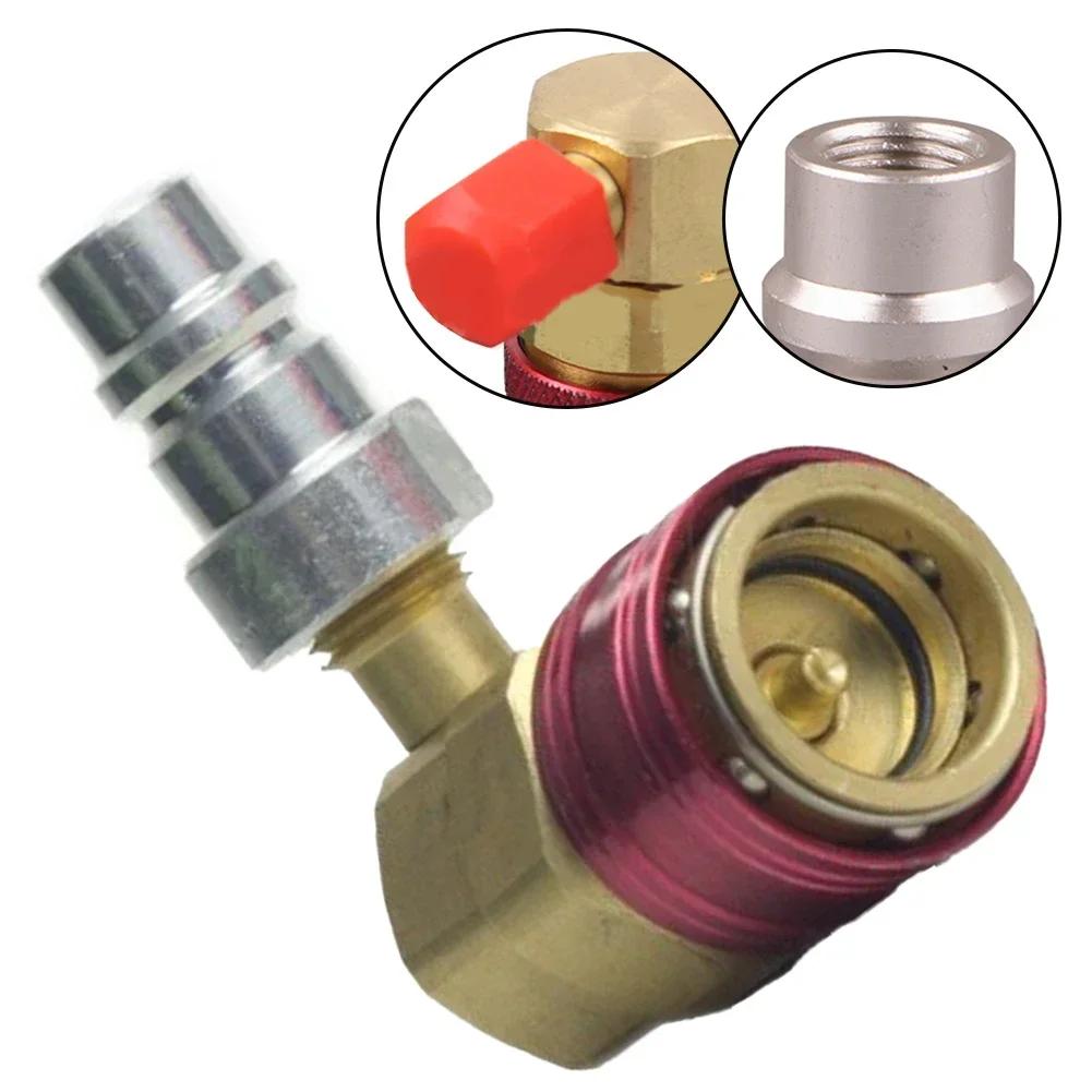 For 134A Air Conditioning Interface 134A AC Connector 134A Refrigeration Tool For Air Conditioning Maintenance Versatile Tool