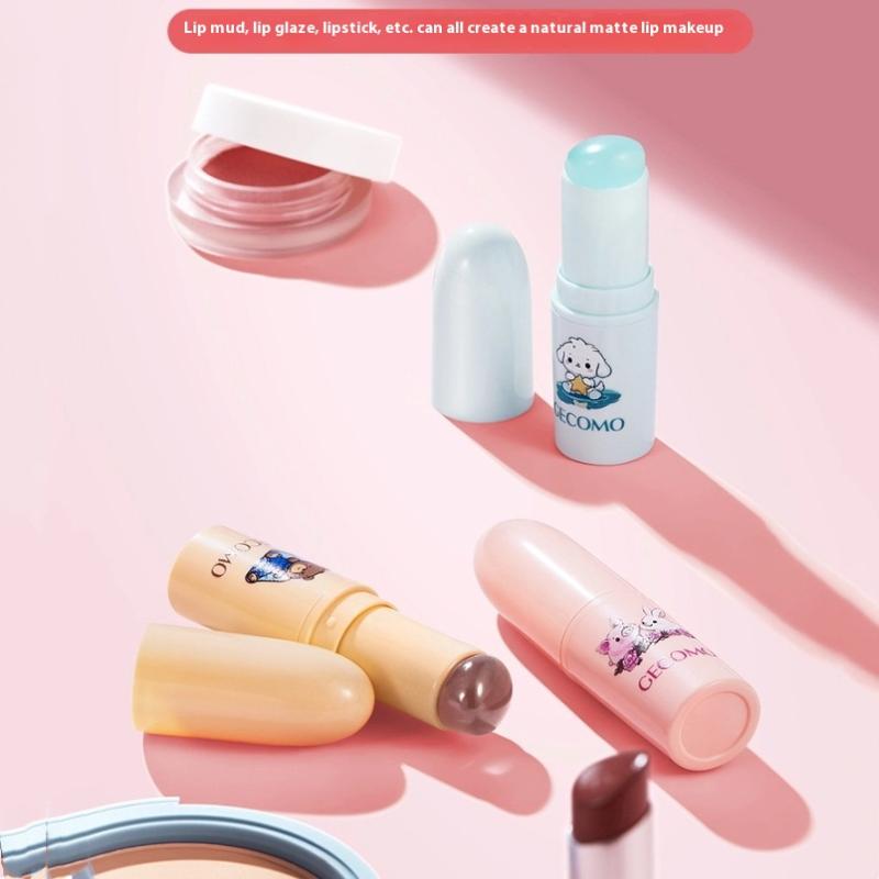 Silicone Lip Brush Small Round Head Smudge Brushes Dust-Proof Covered Lip Brush Multifunctional Lipstick Concealer Makeup Tools