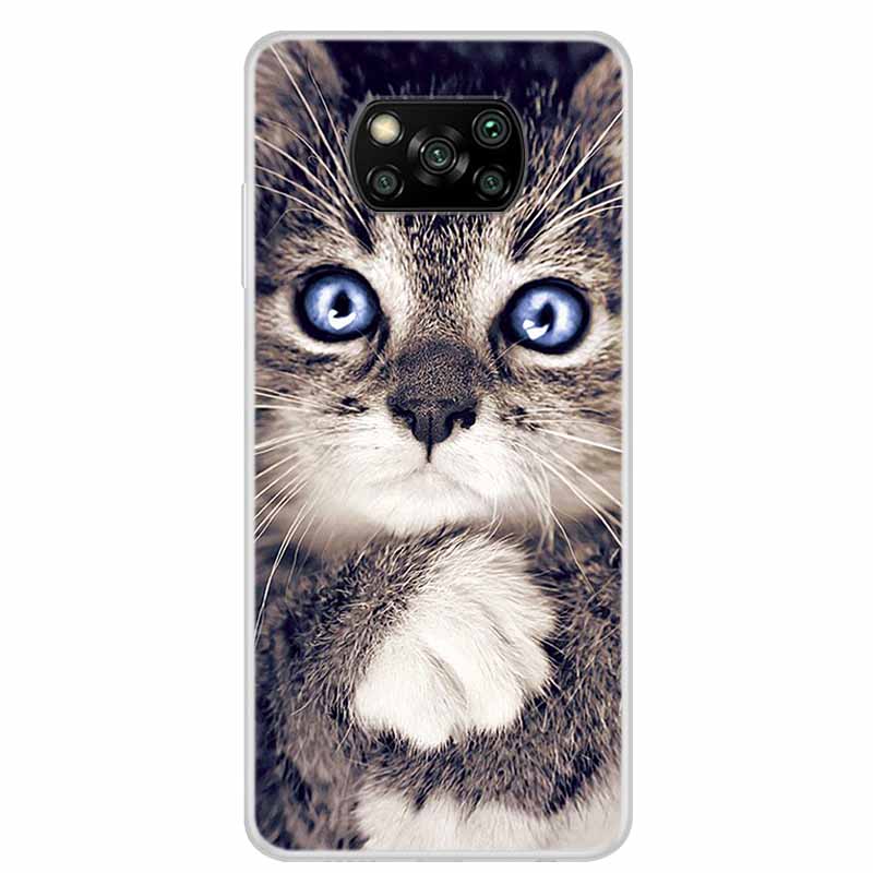 For Poco X3 Pro Case X3 NFC 6.67" Clear Marble Soft TPU Silicone Back Case for Xiaomi Poco X3 NFC Phone Covers Shockproof Fundas