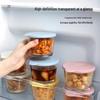 Glass Food-Grade Storage Bowls: Sealed Small Jars for Pickling, Kimchi, and Fresh-Keeping