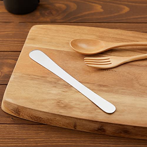 Kanda Kan Edelstahlspatel, 20cm, Hergestellt in Japan, Gewerbliche Nutzung, Chinesisches Essen, 000427