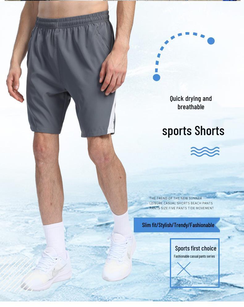 Men's Quick-Dry Breathable Running Basketball Shorts