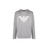 FW21 Essentials Logo Print Long Sleeve Sweatshirt Men Sweatshirt Gray 8N1MR6-1JRIZ-F606