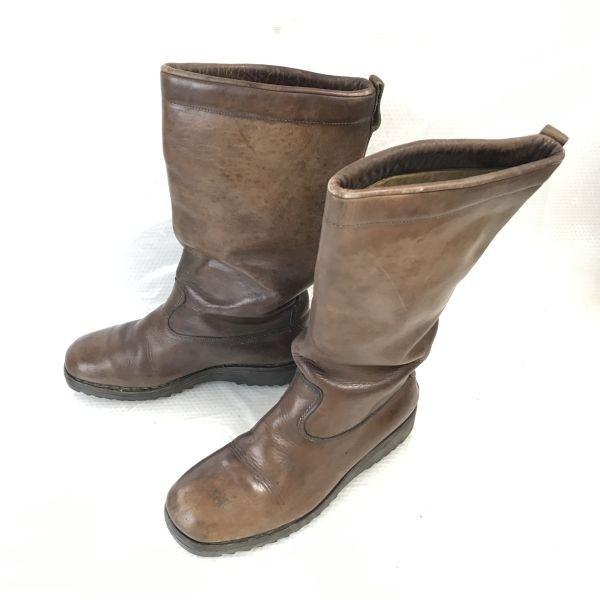 

Paraboot Vintage Leather Long Boots Brown 6.5 / 25.0-25.5