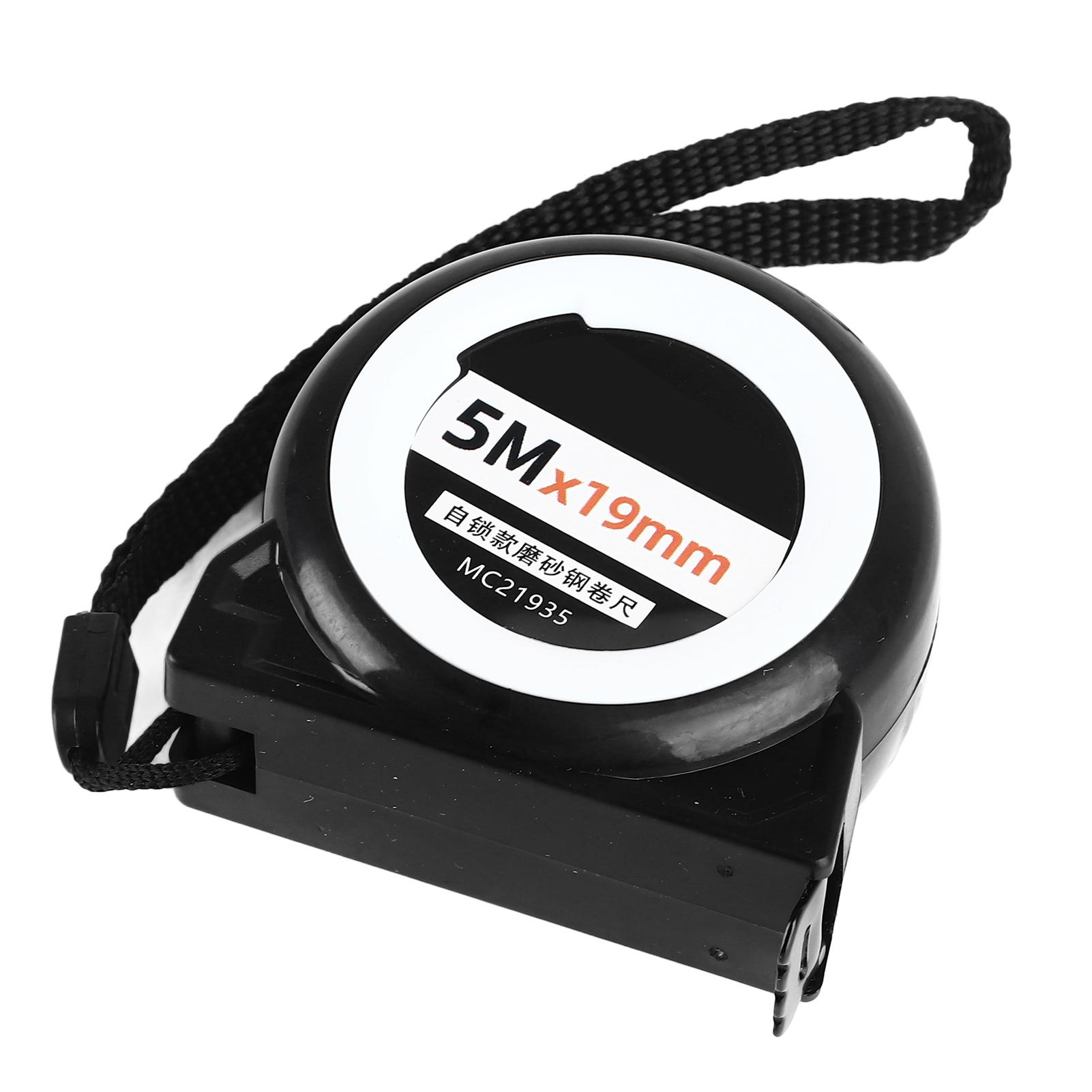 

Стальная рулетка Высокая точность Выдвижная измерительная лента Самоблокирующийся тип Матовое покрытие 5 метров