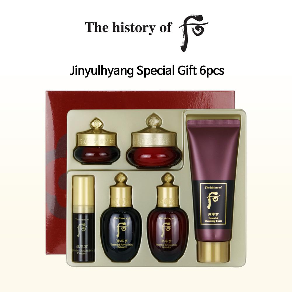 

Специальный подарочный набор The History of Whoo Jinyulhyang из 6 предметов