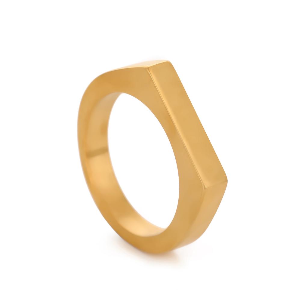 Men Women Ring Stainless Steel Ring Plain Band Ring,Statement Chunky Ring Band Thumb Ring