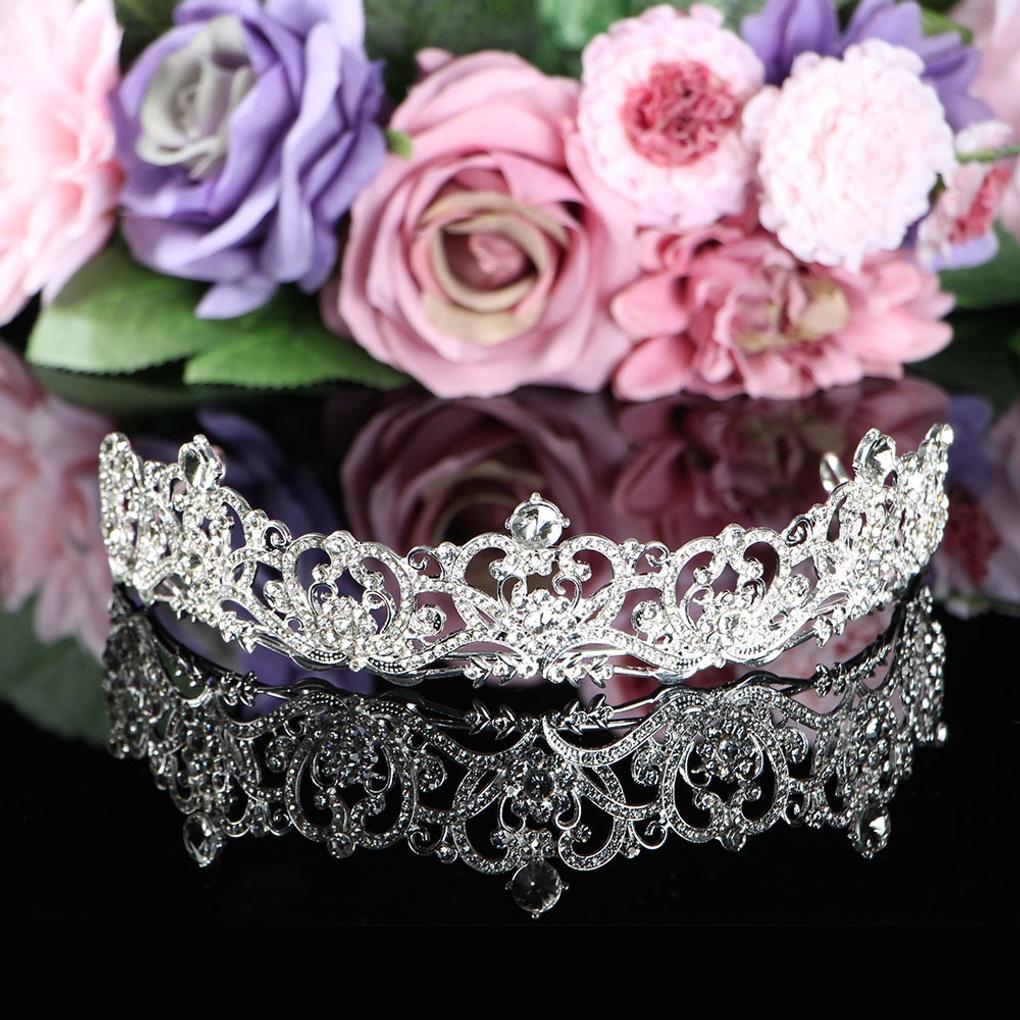 Women's Daily Wedding Tiara Self-Wedding Bridal Hair Crown