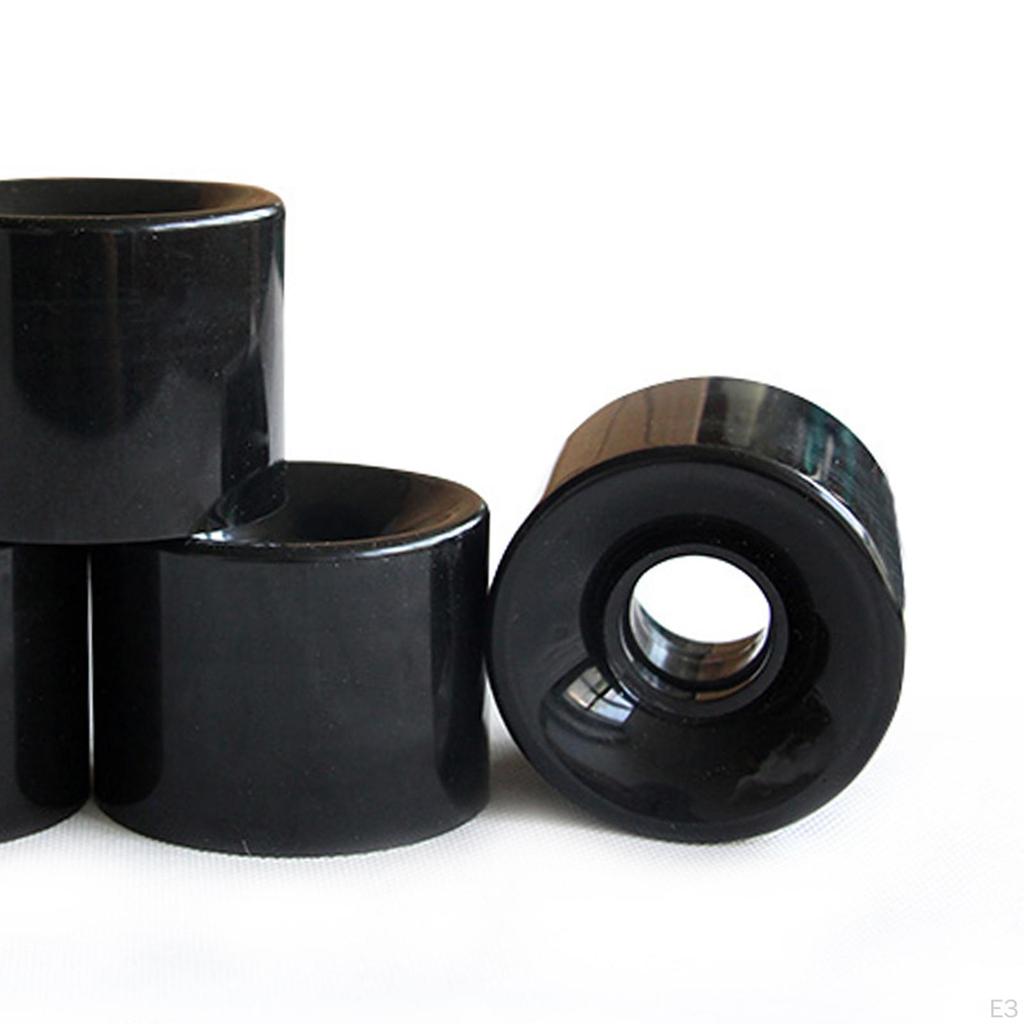 4 Pack Durable Roller Skate Wheels, with Bearings Installed Outdoor Wheels for Double